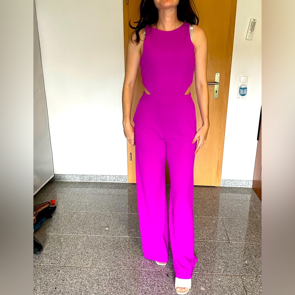 Express jumpsuit with cut outs